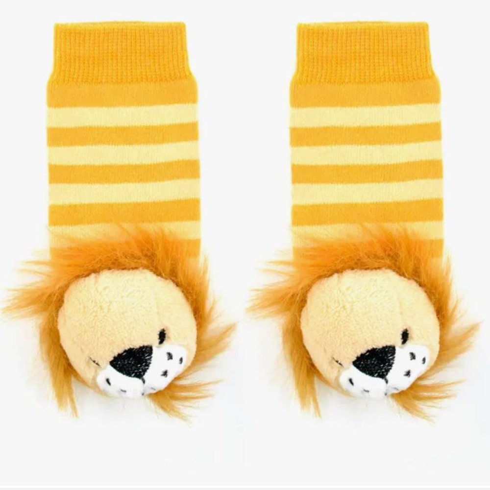 Lion Rattle Socks New - Picture 2 of 2